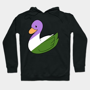 Genderqueer Duck Hoodie